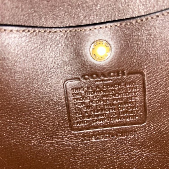 Coach Shoulder Bag Brooklyn 28 Maple - Picture 4 of 5